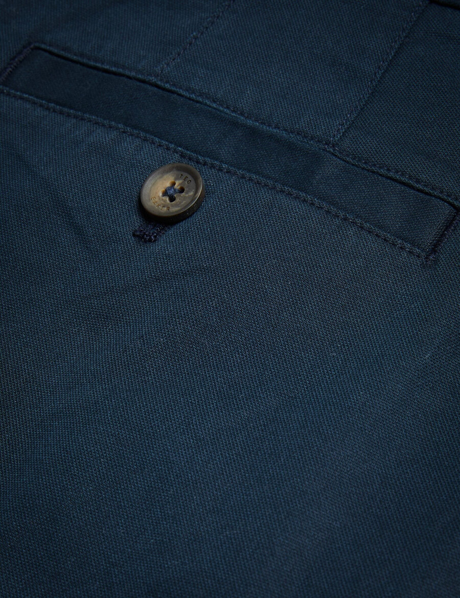 haybrn - regular fit teksturirane chino hlače