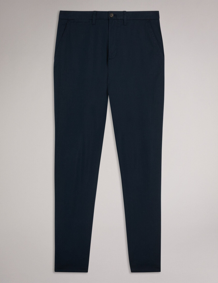 haybrn - regular fit teksturirane chino hlače