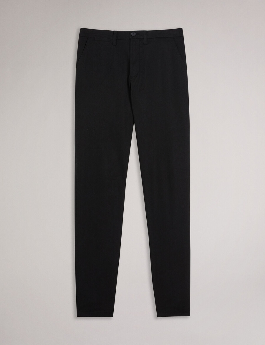 haybrn - regular fit teksturirane chino hlače