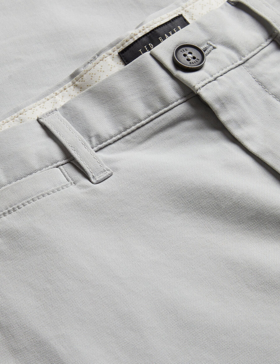 haybrn - regular fit teksturirane chino hlače