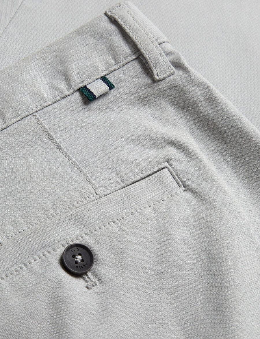 haybrn - regular fit teksturirane chino hlače