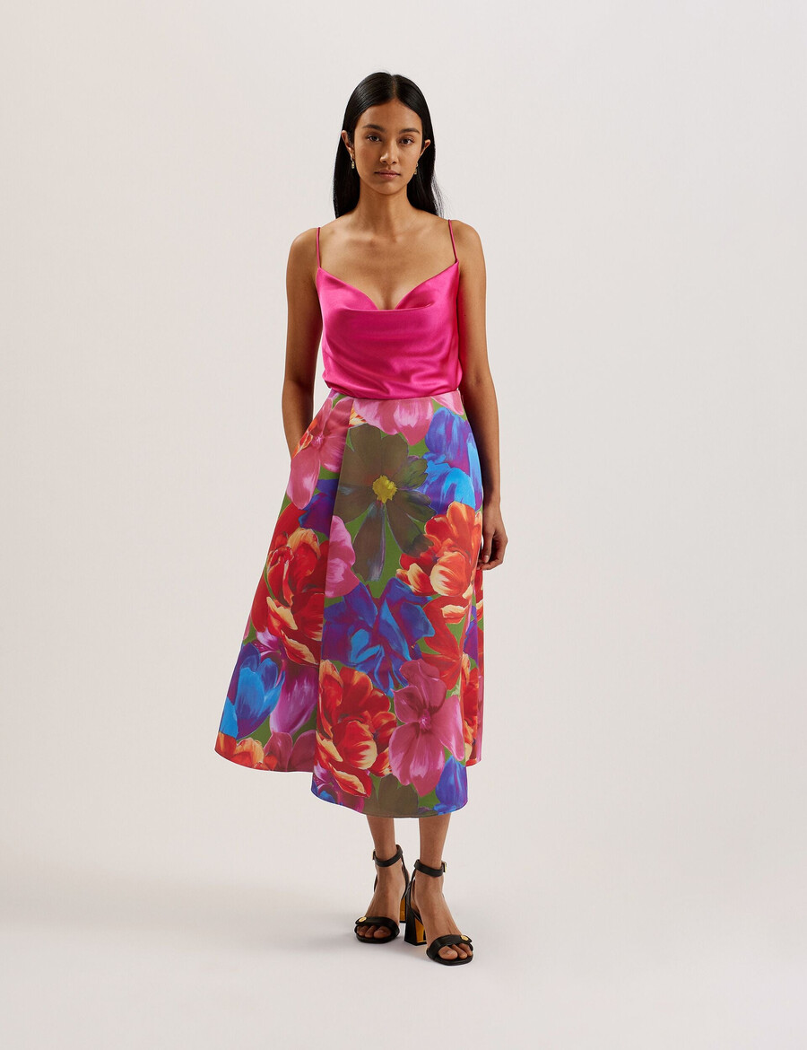 joralee - midi suknja s otiskom