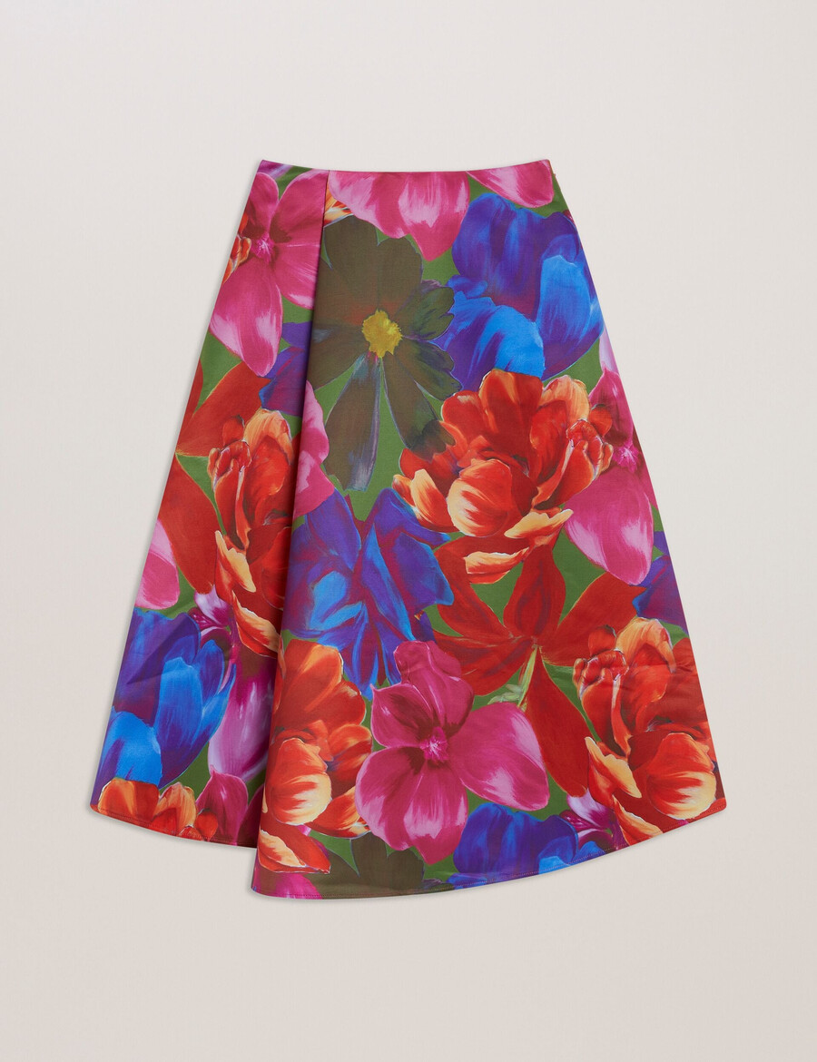 joralee - midi suknja s otiskom