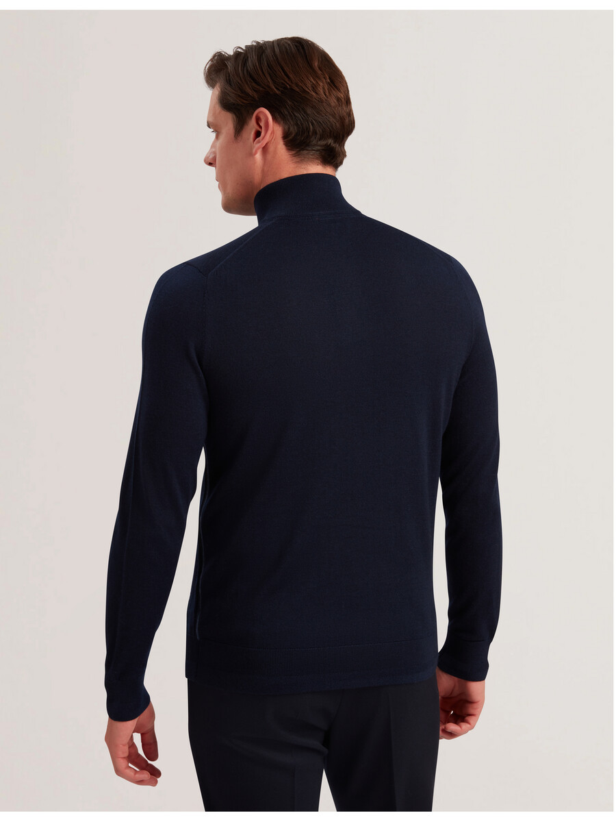 limehas - ls merino core majica s patentnim zatvaračem