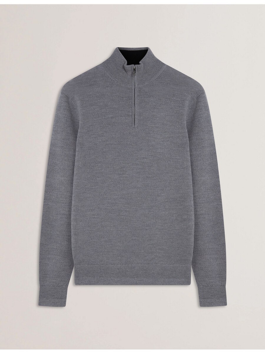 limehas - ls merino core majica s patentnim zatvaračem