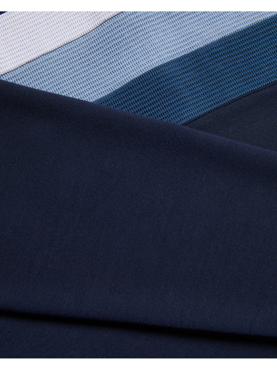 longman - majica s ombre prugama i zatvaračem