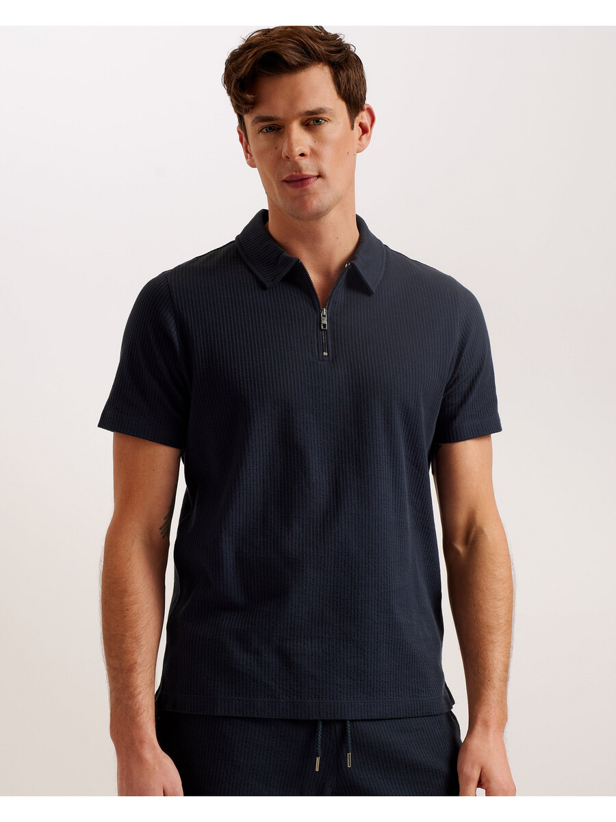 zarkes - ss regular zip polo majica