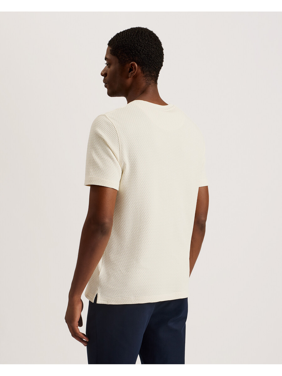 curlys - teksturirana majica kratkih rukava s oznakom ss reg