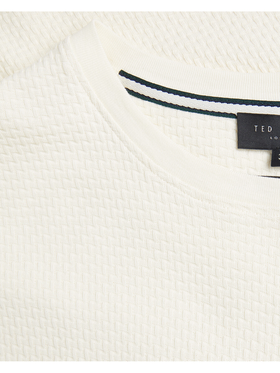 curlys - teksturirana majica kratkih rukava s oznakom ss reg