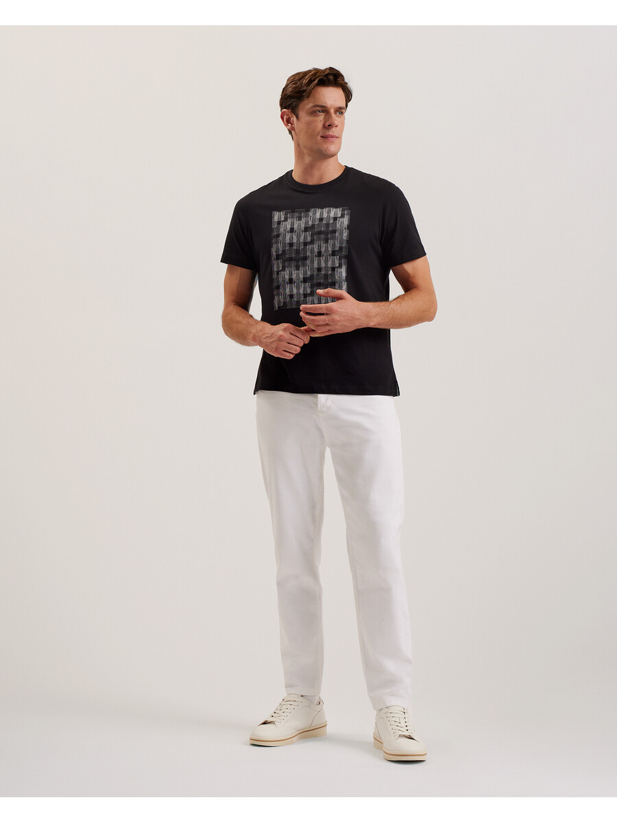 tessman - pamučna majica s okruglim izrezom i printom kutije