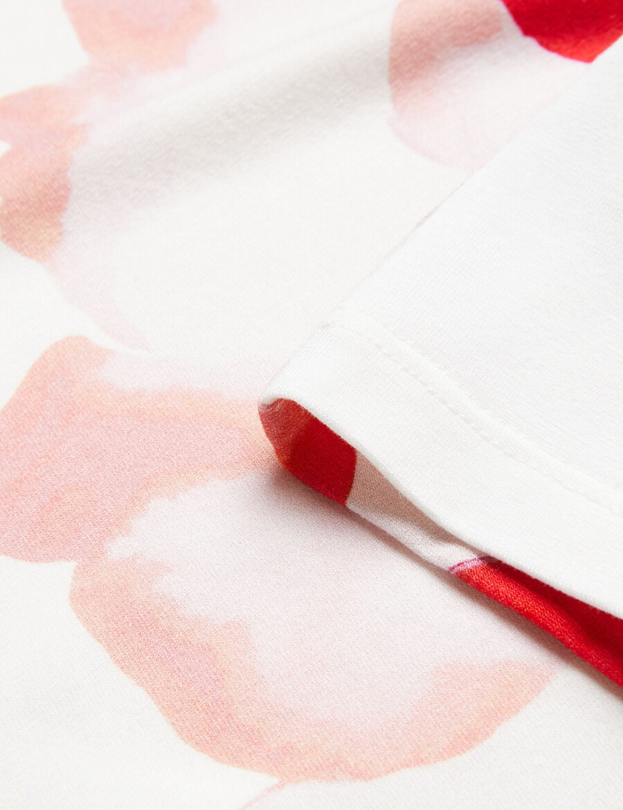 sindhaa - majica kratkih rukava s cvjetnim printom