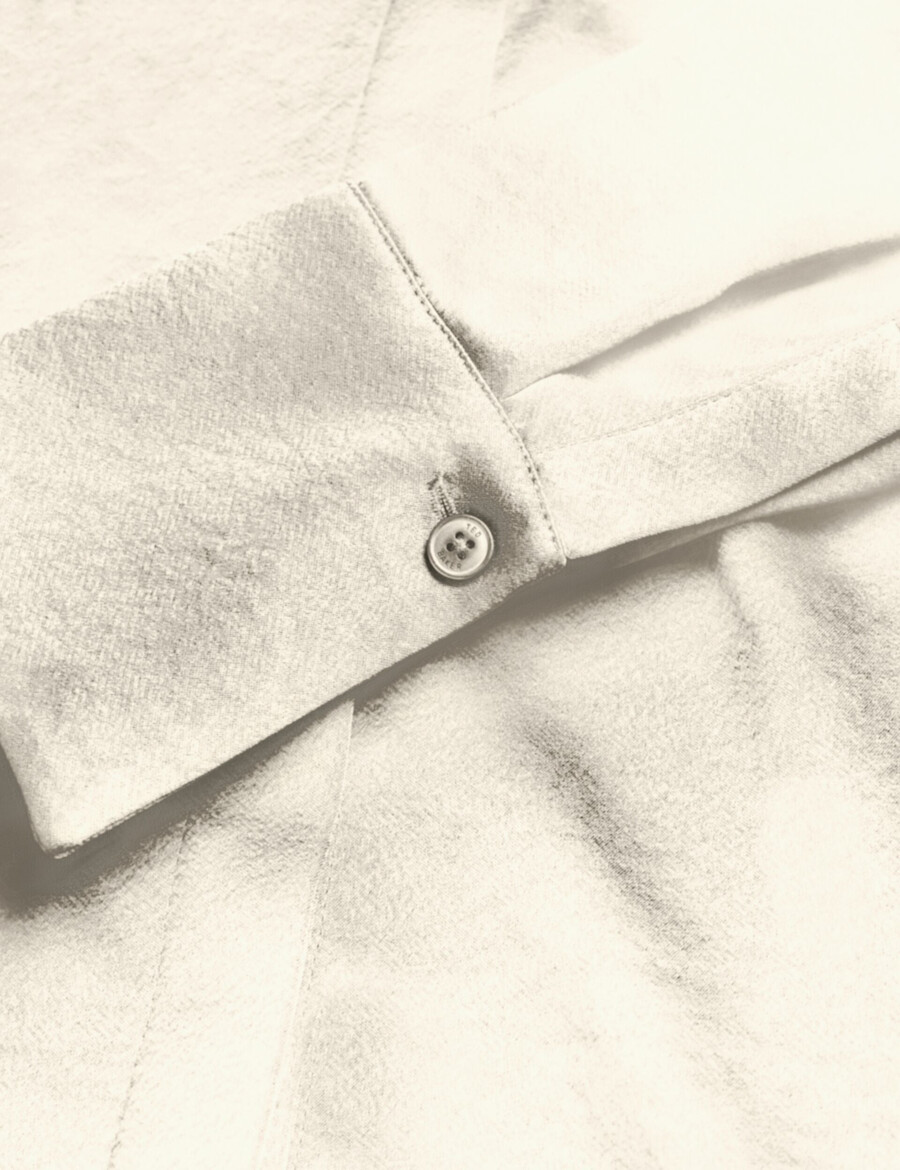 sonora - satenska duga bluza s prekrivenim prorezima